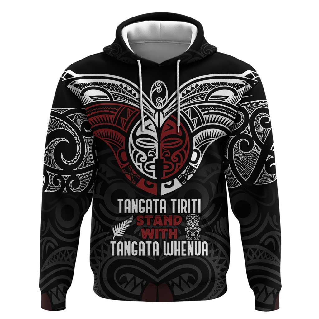 Maori Hongi Toitu Te Tiriti Hoodie Tangata Tiriti Stand With Tangata Whenua