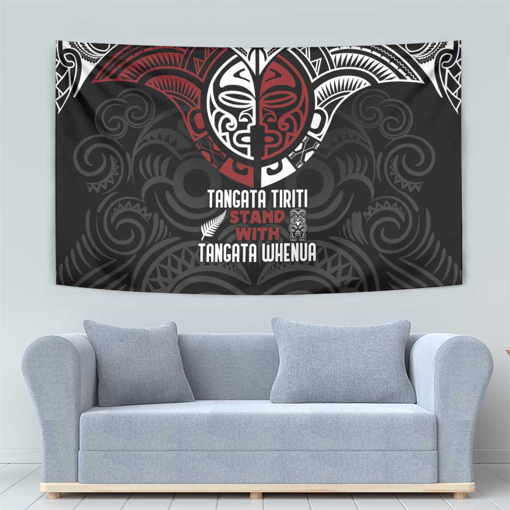 Maori Hongi Toitu Te Tiriti Tapestry Tangata Tiriti Stand With Tangata Whenua