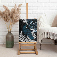New Zealand Tui Bird Canvas Wall Art Maori Kowhaiwhai LT7 - Polynesian Pride