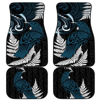 New Zealand Tui Bird Car Mats Maori Kowhaiwhai LT7 - Polynesian Pride