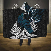 New Zealand Tui Bird Hooded Blanket Maori Kowhaiwhai LT7 - Polynesian Pride