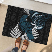 New Zealand Tui Bird Rubber Doormat Maori Kowhaiwhai LT7 - Polynesian Pride
