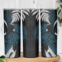 New Zealand Tui Bird Skinny Tumbler Maori Kowhaiwhai