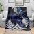 New Zealand Maori Matariki Blanket Tui Bird Galaxy