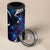 New Zealand Maori Matariki 4 in 1 Can Cooler Tumbler Tui Bird Galaxy