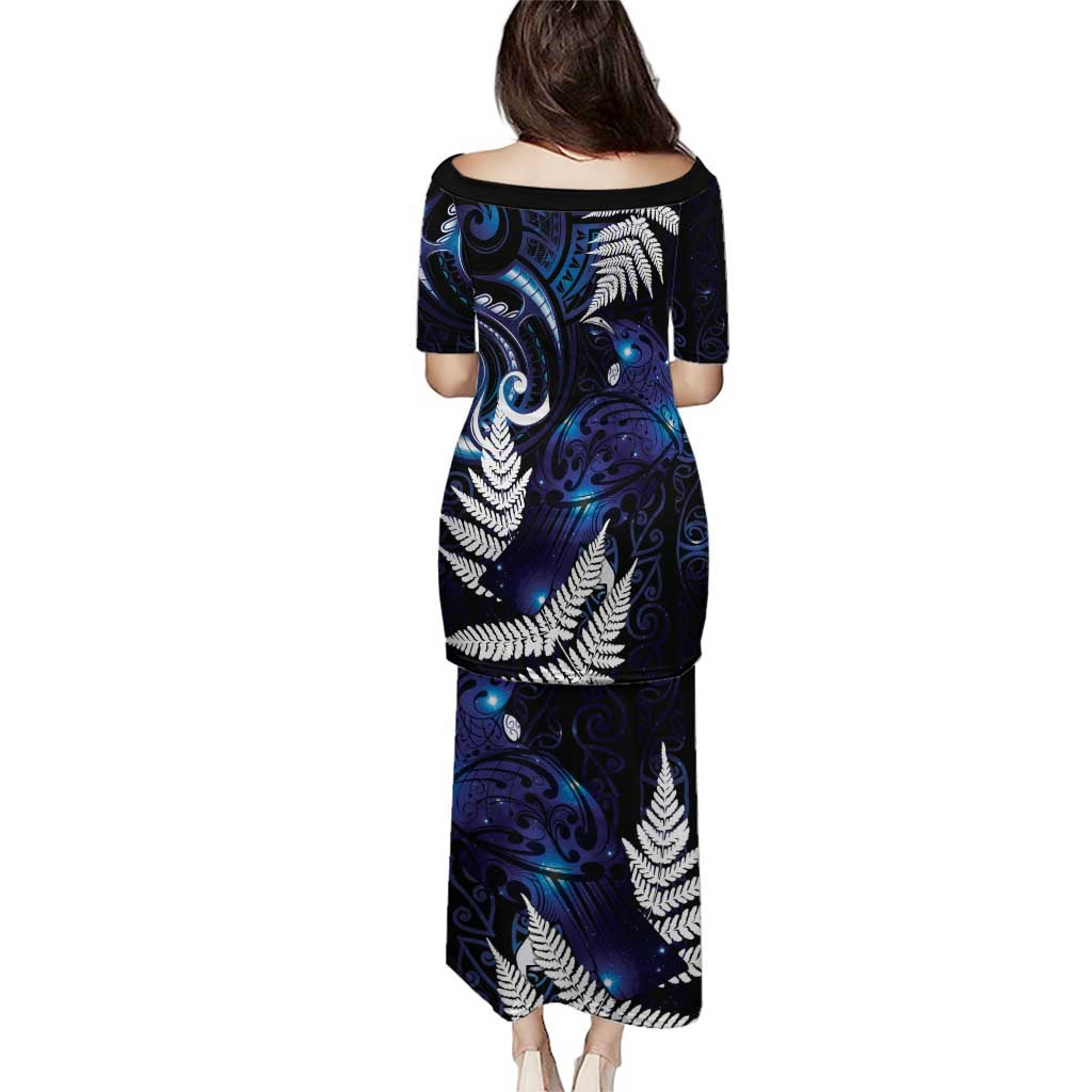 New Zealand Maori Matariki Puletasi Tui Bird Galaxy