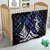 New Zealand Maori Matariki Quilt Tui Bird Galaxy