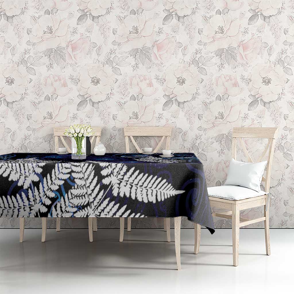 New Zealand Maori Matariki Tablecloth Tui Bird Galaxy