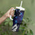 New Zealand Maori Matariki Tumbler With Handle Tui Bird Galaxy