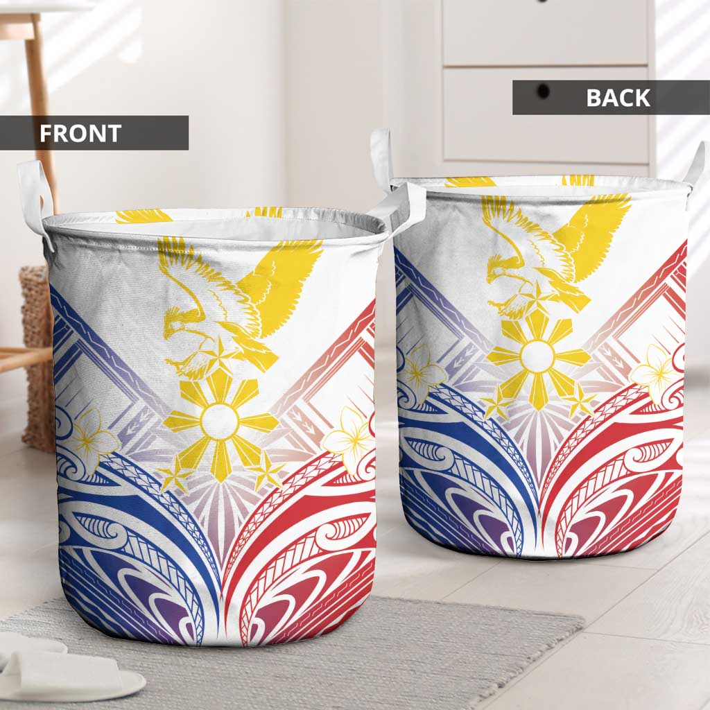 Philippines Tribal Sun Laundry Basket Hunting Eagle LT7 - Polynesian Pride