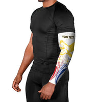 Philippines Tribal Sun Personalized Arm Sleeves Hunting Eagle LT7 - Polynesian Pride