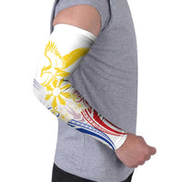 Philippines Tribal Sun Personalized Arm Sleeves Hunting Eagle LT7 - Polynesian Pride