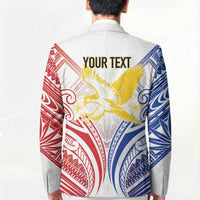 Philippines Tribal Sun Personalized Blazer Hunting Eagle LT7 - Polynesian Pride