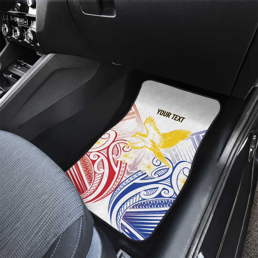Philippines Tribal Sun Personalized Car Mats Hunting Eagle LT7 - Polynesian Pride