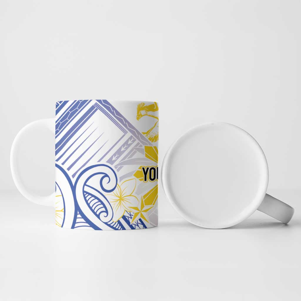 Philippines Tribal Sun Personalized Ceramic Mug Hunting Eagle LT7 - Polynesian Pride