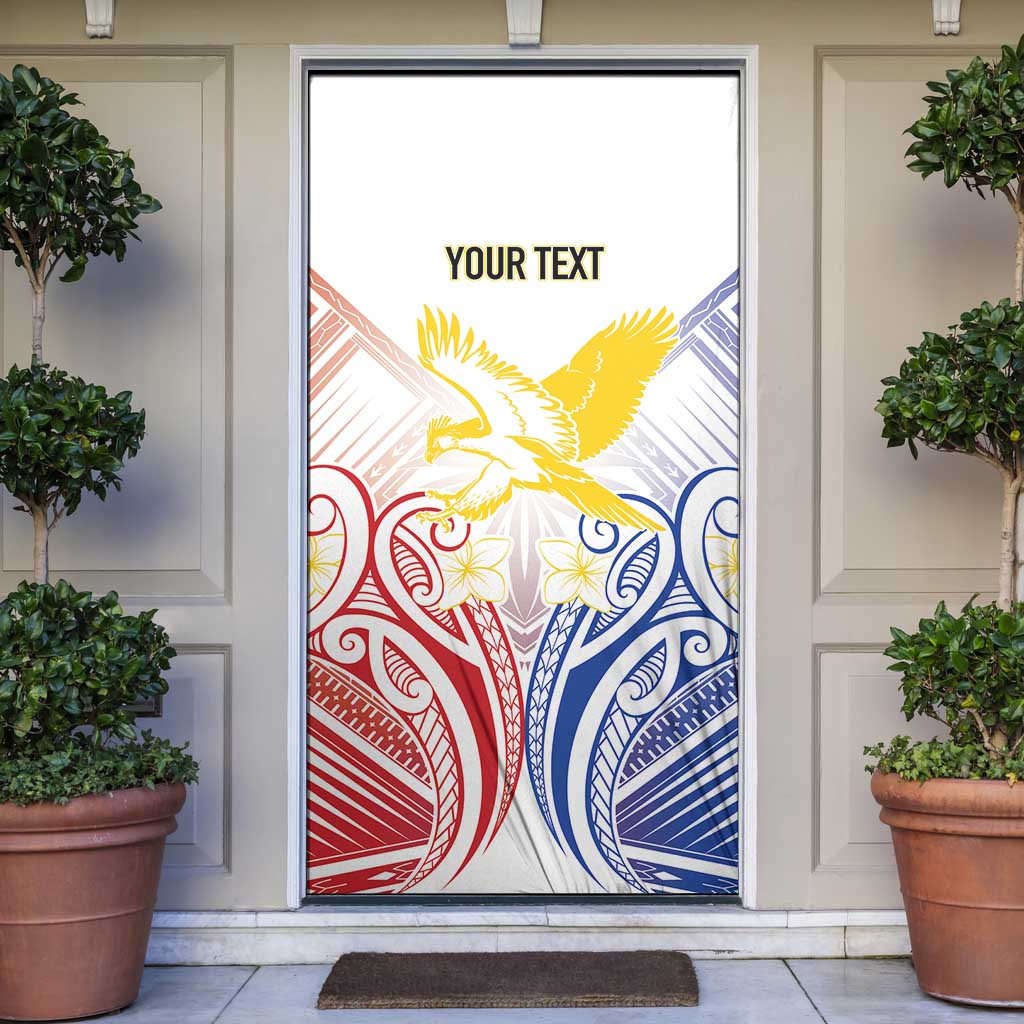 Philippines Tribal Sun Personalized Door Cover Hunting Eagle