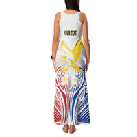 Philippines Tribal Sun Personalized Family Matching Tank Maxi Dress and Hawaiian Shirt Hunting Eagle LT7 - Polynesian Pride