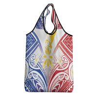 Philippines Tribal Sun Grocery Bag Hunting Eagle LT7 - Polynesian Pride