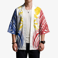 Philippines Tribal Sun Personalized Kimono Hunting Eagle LT7 - Polynesian Pride