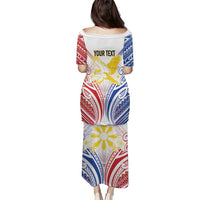 Philippines Tribal Sun Personalized Puletasi Hunting Eagle LT7 - Polynesian Pride