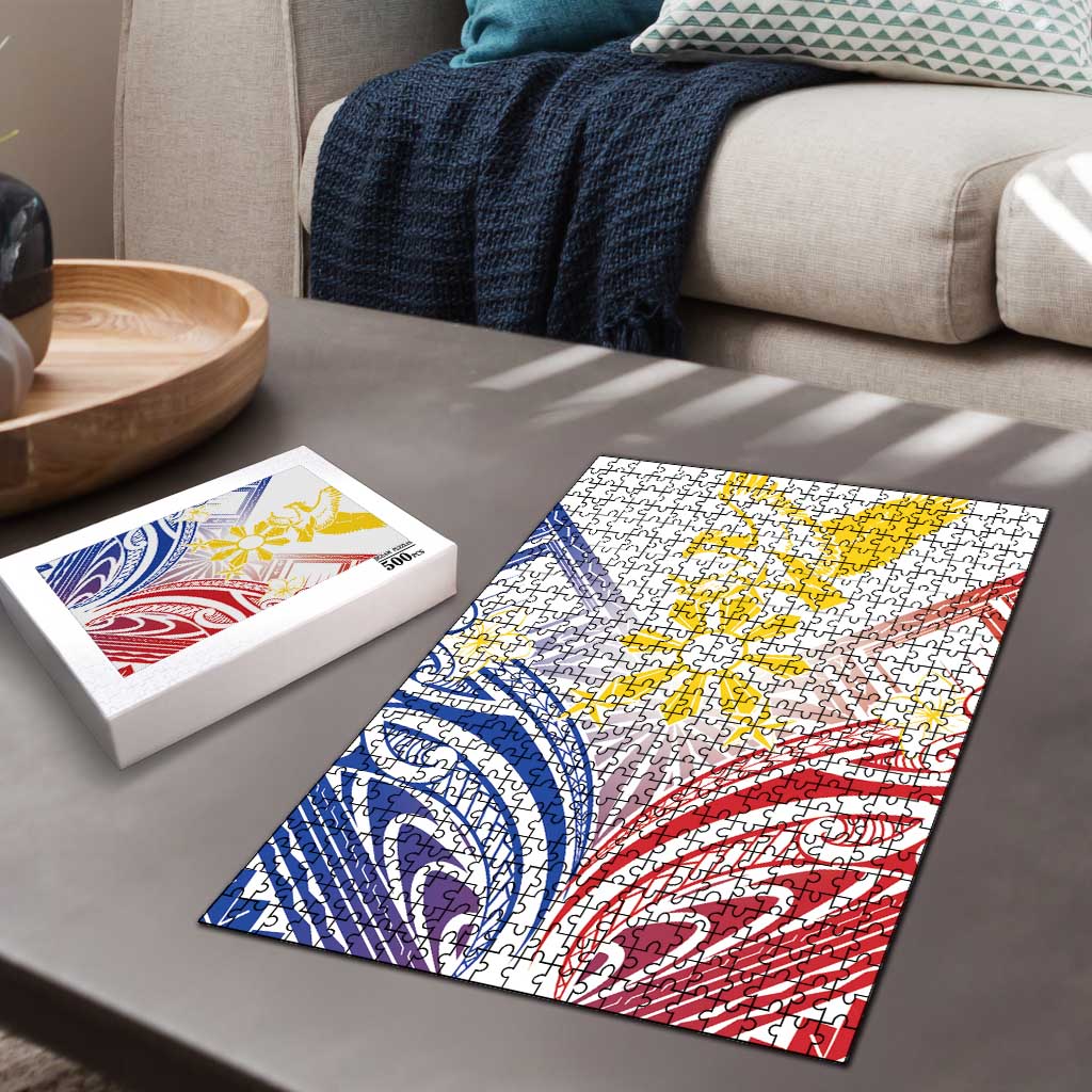Philippines Tribal Sun Puzzle Hunting Eagle LT7 - Polynesian Pride