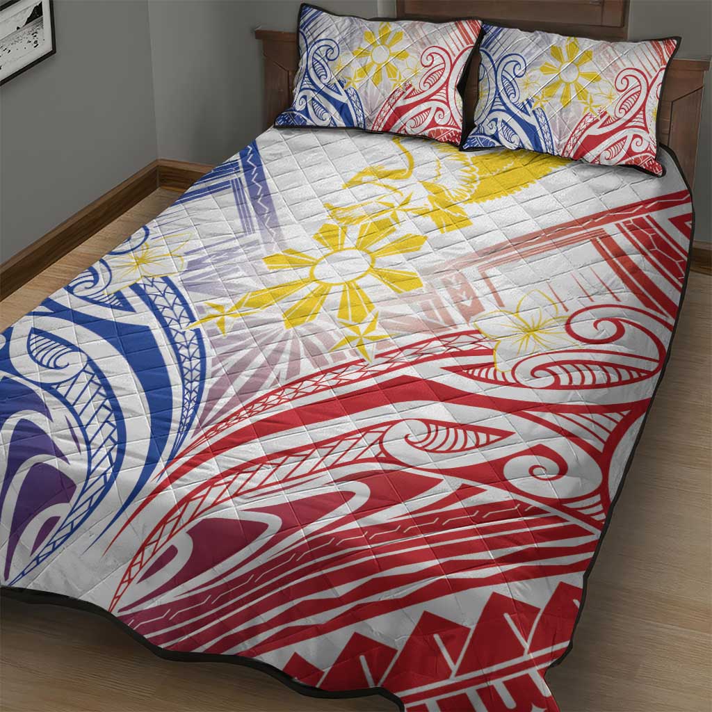 Philippines Tribal Sun Quilt Bed Set Hunting Eagle LT7 - Polynesian Pride