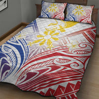 Philippines Tribal Sun Quilt Bed Set Hunting Eagle LT7 - Polynesian Pride