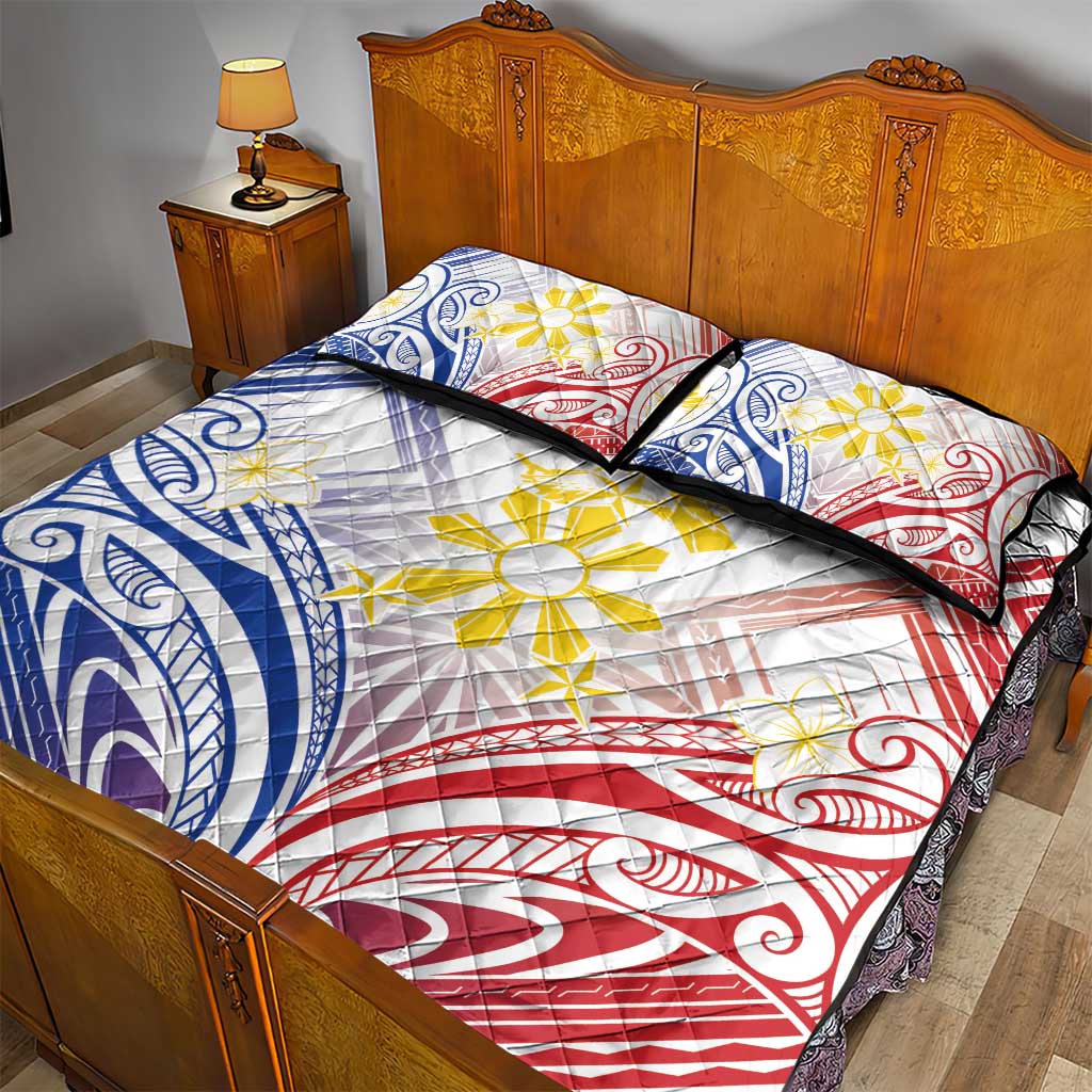 Philippines Tribal Sun Quilt Bed Set Hunting Eagle LT7 - Polynesian Pride