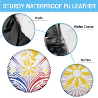 Philippines Tribal Sun Spare Tire Cover Hunting Eagle LT7 - Polynesian Pride