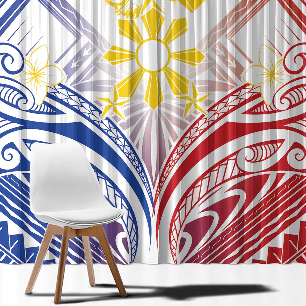 Philippines Tribal Sun Window Curtain Hunting Eagle LT7 - Polynesian Pride
