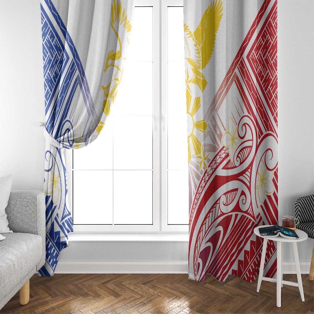 Philippines Tribal Sun Window Curtain Hunting Eagle LT7 - Polynesian Pride
