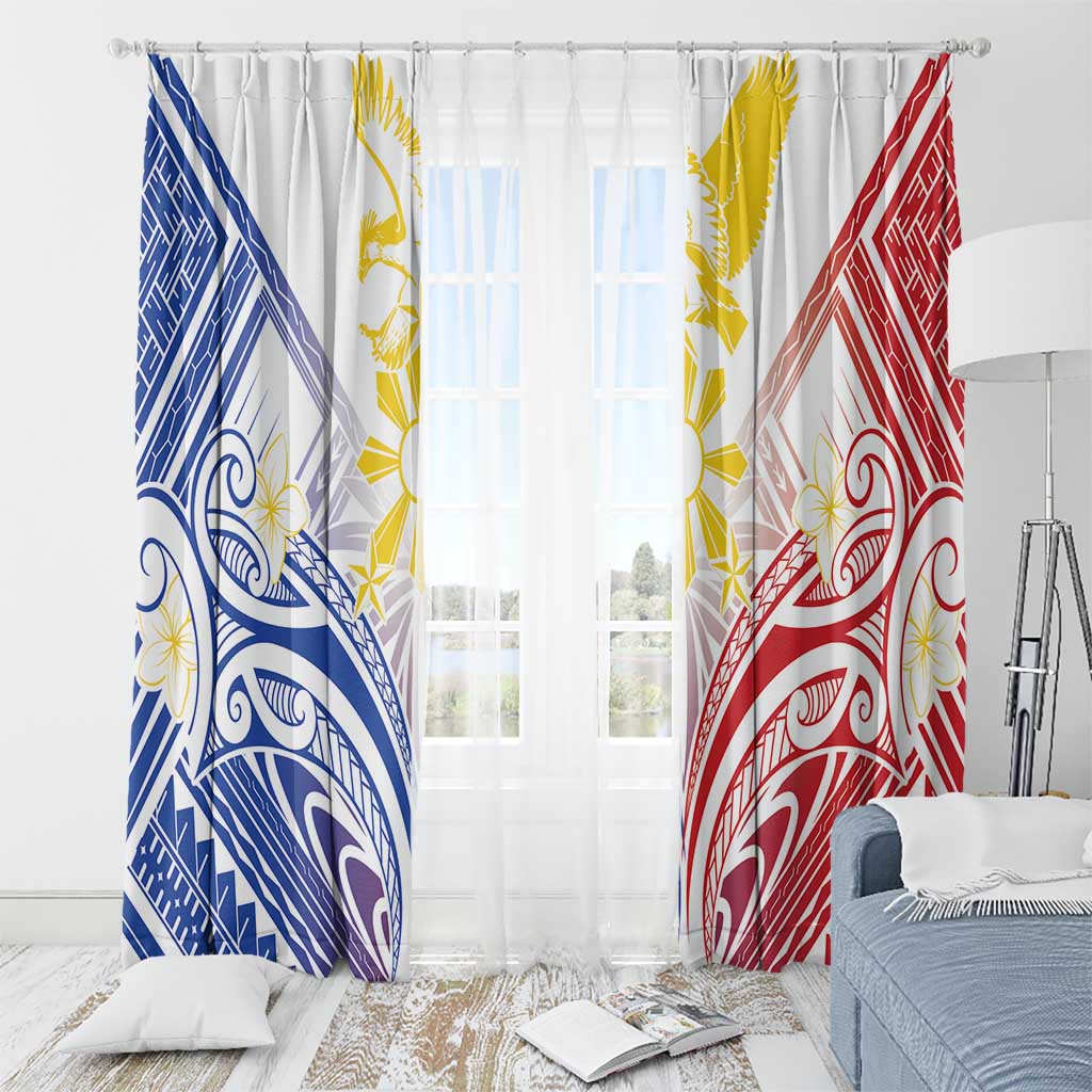 Philippines Tribal Sun Window Curtain Hunting Eagle LT7 - Polynesian Pride