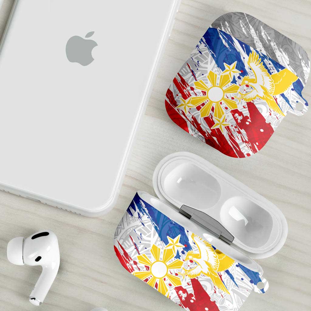 Filipino Sun and Stars AirPods Case Grunge Vibes LT7 - Polynesian Pride