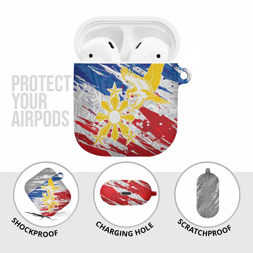 Filipino Sun and Stars AirPods Case Grunge Vibes LT7 - Polynesian Pride