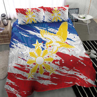 Filipino Sun and Stars Bedding Set Grunge Vibes LT7 - Polynesian Pride