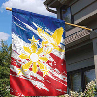 Filipino Sun and Stars Garden Flag Grunge Vibes LT7 - Polynesian Pride