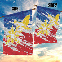 Filipino Sun and Stars Garden Flag Grunge Vibes LT7 - Polynesian Pride