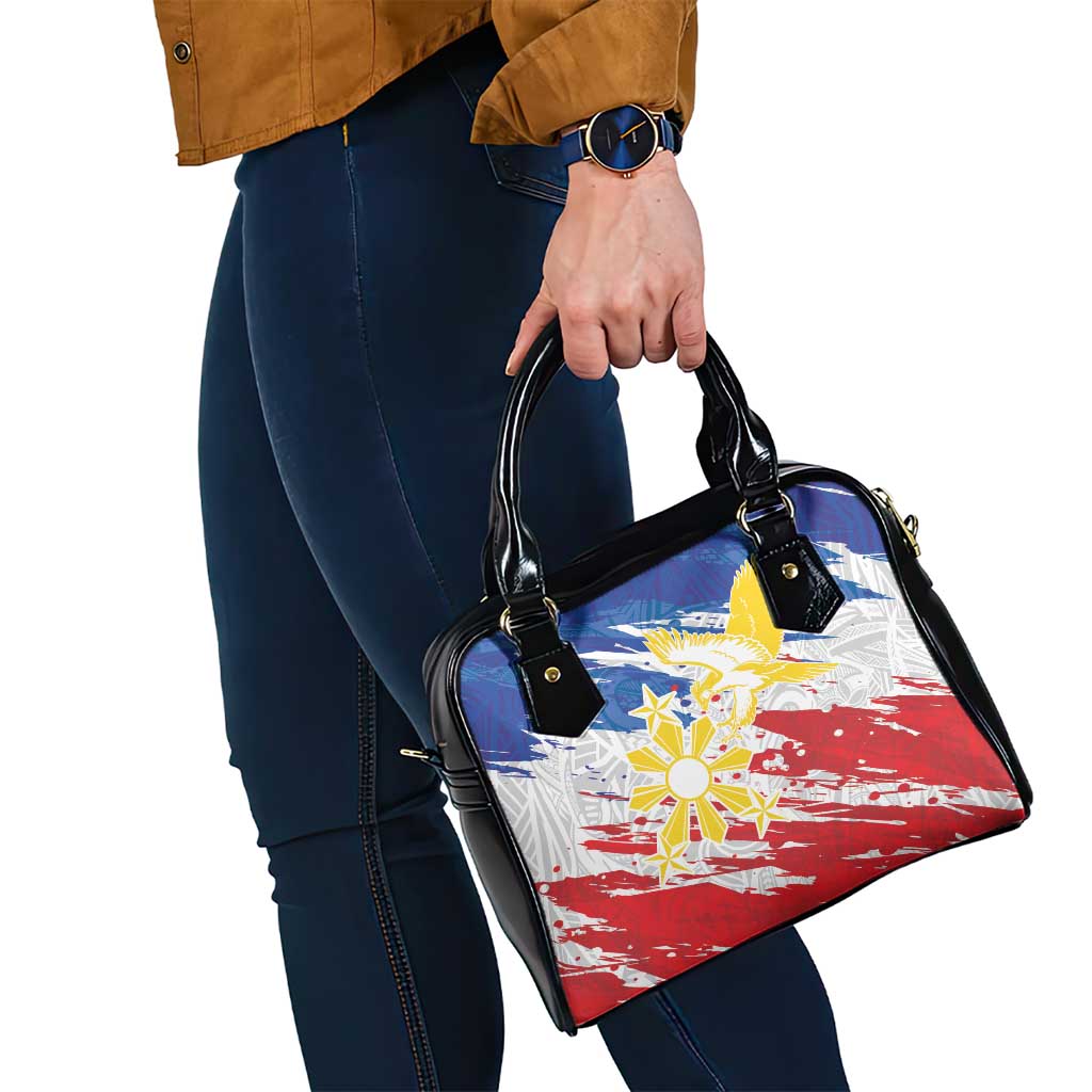 Filipino Sun and Stars Shoulder Handbag Grunge Vibes LT7 - Polynesian Pride