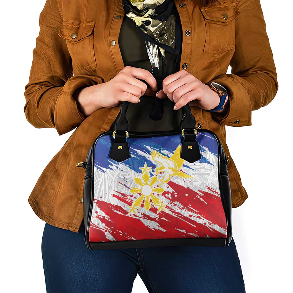 Filipino Sun and Stars Shoulder Handbag Grunge Vibes LT7 - Polynesian Pride