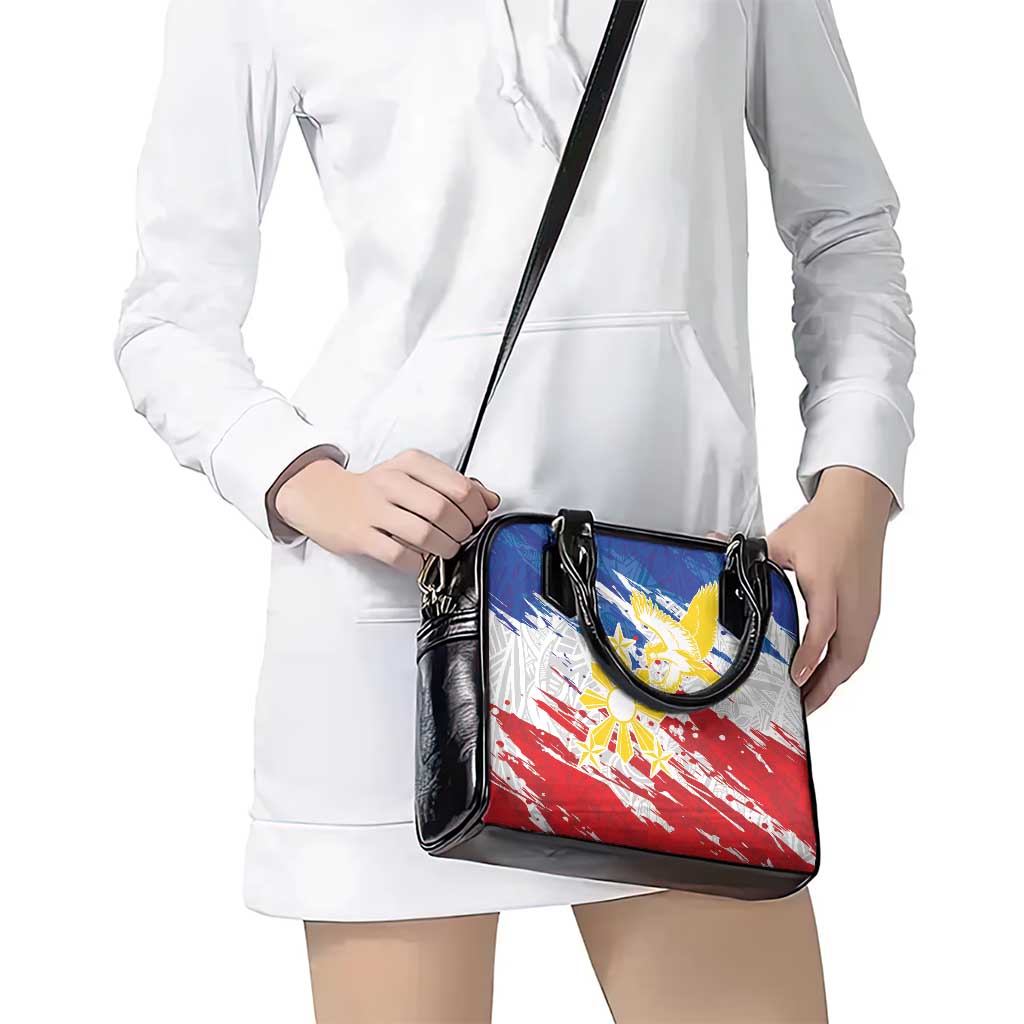 Filipino Sun and Stars Shoulder Handbag Grunge Vibes LT7 - Polynesian Pride