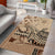 Vaiaso o le Gagana Samoa Area Rug Siapo Motif Beige