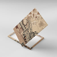 Vaiaso o le Gagana Samoa Canvas Wall Art Siapo Motif Beige