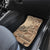 Vaiaso o le Gagana Samoa Car Mats Siapo Motif Beige