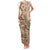 Vaiaso o le Gagana Samoa Family Matching Tank Maxi Dress and Hawaiian Shirt Siapo Motif Beige