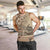 Vaiaso o le Gagana Samoa Men Tank Top Siapo Motif Beige