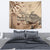 Vaiaso o le Gagana Samoa Tapestry Siapo Motif Beige