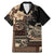 Vaiaso o le Gagana Samoa Family Matching Mermaid Dress and Hawaiian Shirt Siapo Motif Black