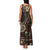 Vaiaso o le Gagana Samoa Family Matching Tank Maxi Dress and Hawaiian Shirt Siapo Motif Black