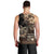 Vaiaso o le Gagana Samoa Men Tank Top Siapo Motif Black