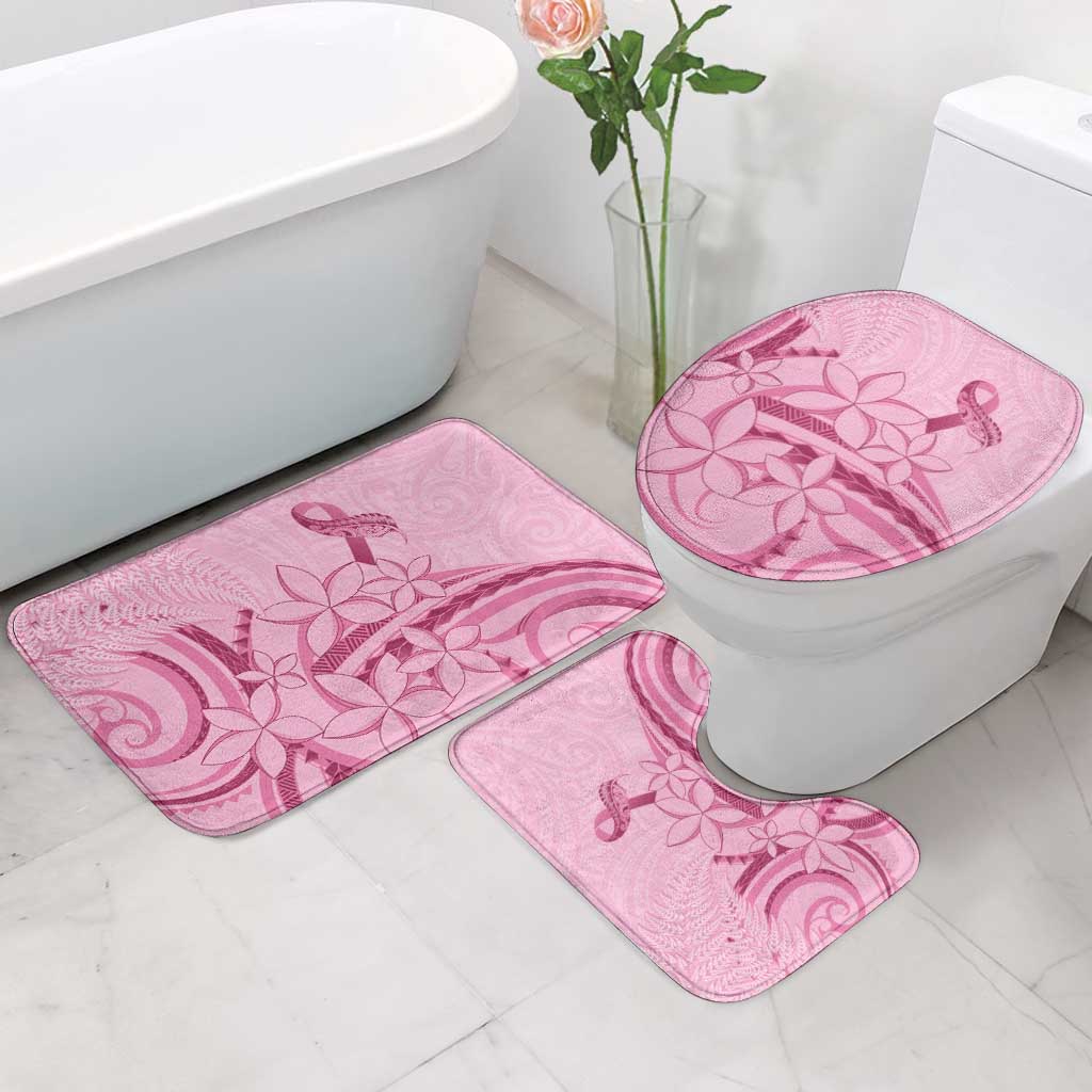 Aotearoa Maori Bathroom Set Pink Fern Ribbons - Polynesian Pride